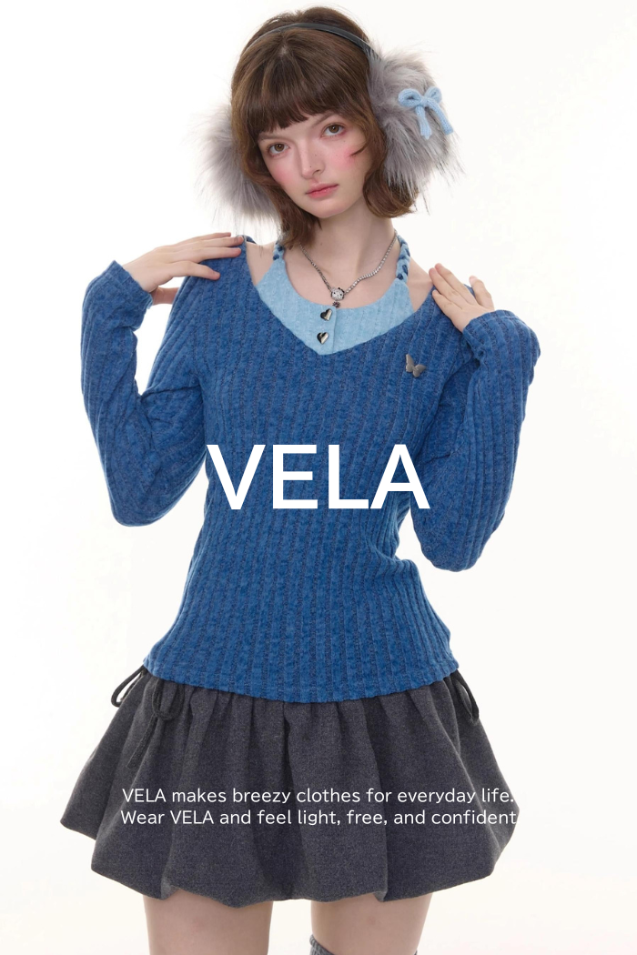 Autumn Slim Halterneck Knit Top