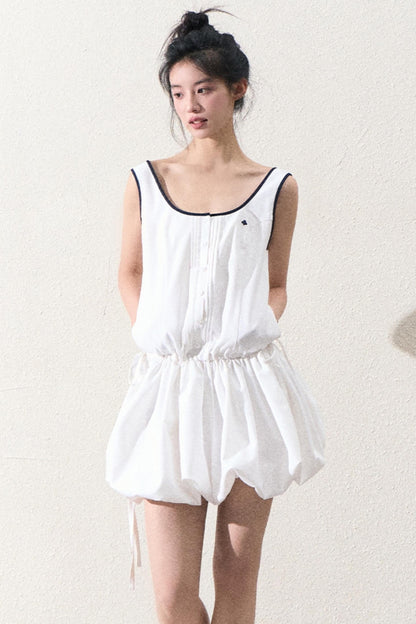 Sporty Chic Bud Skirt Dress