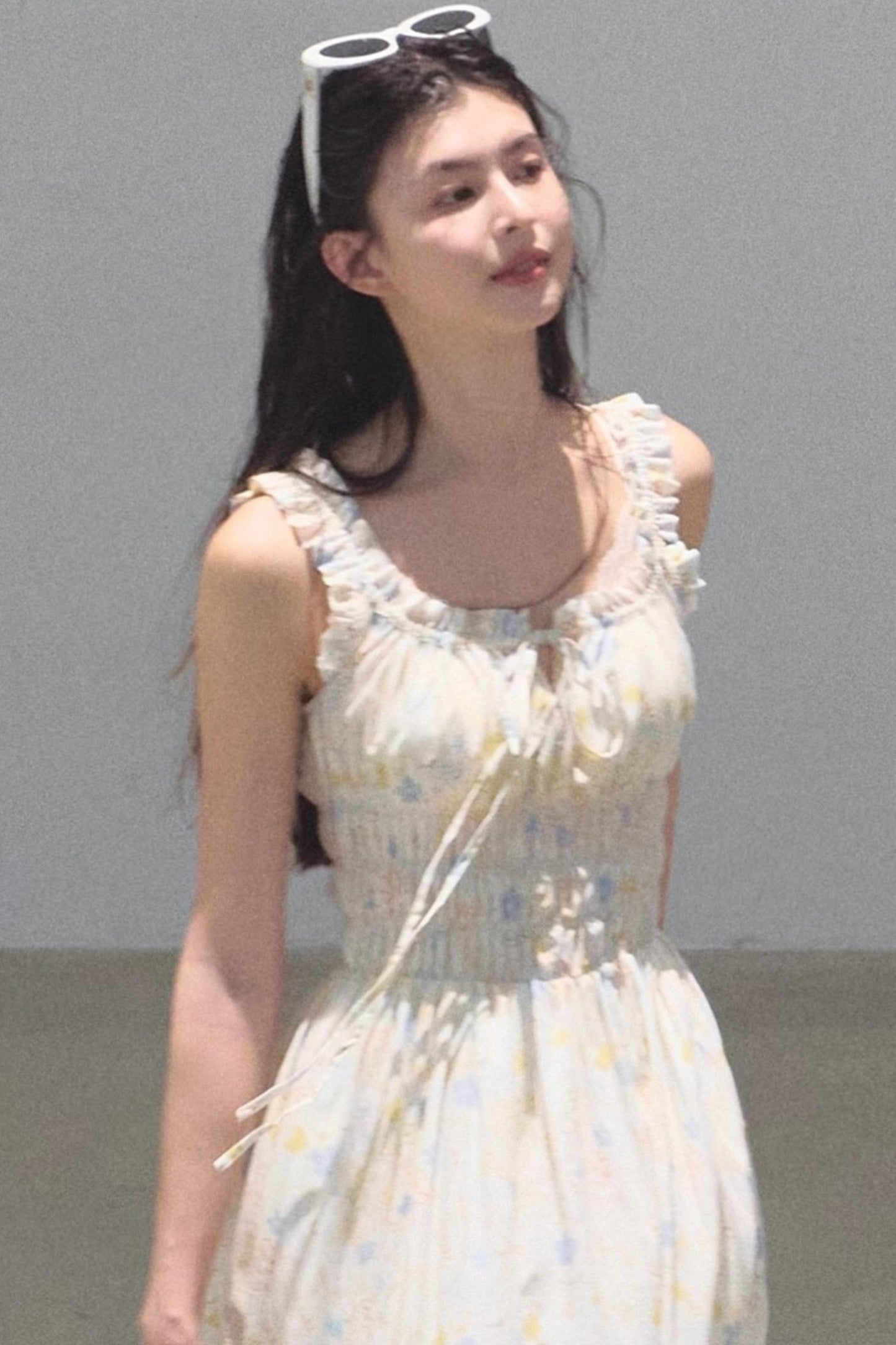 Bubbling Soda Printed Slip Dress