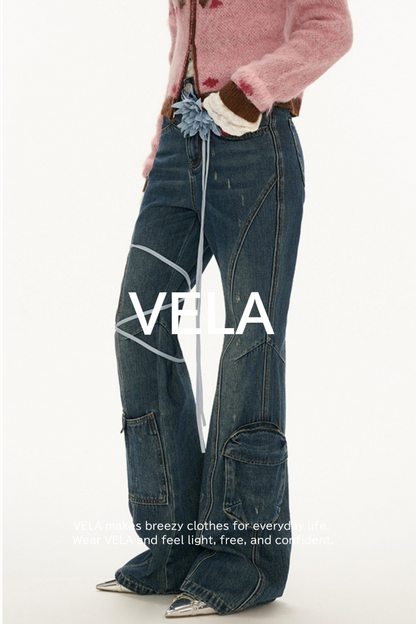 Bootcut Denim Flare Jeans Pants