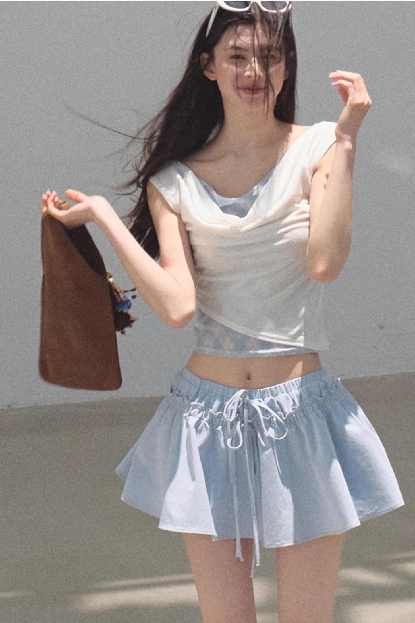 Rising Check Slim-Fit T-Shirt