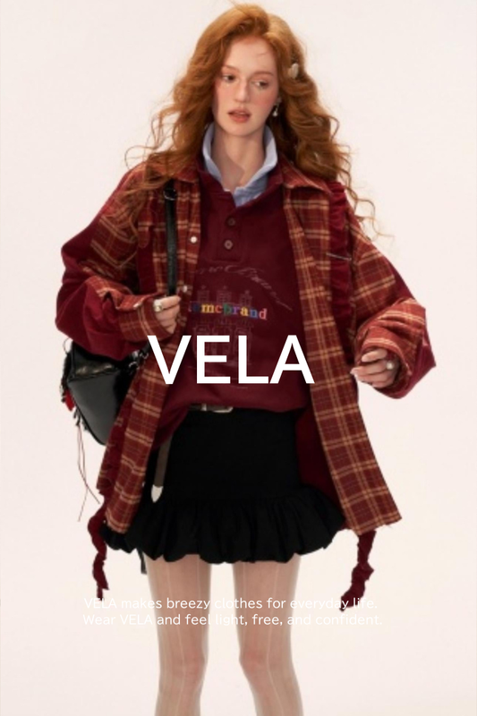 Vintage Patchwork Casual Plaid Shirt