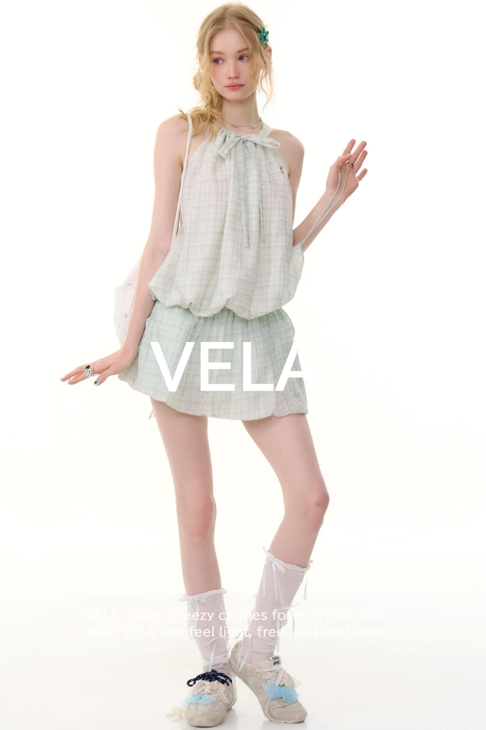 High-Waist Bubble Skirt