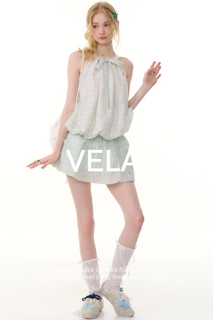 High-Waist Bubble Skirt