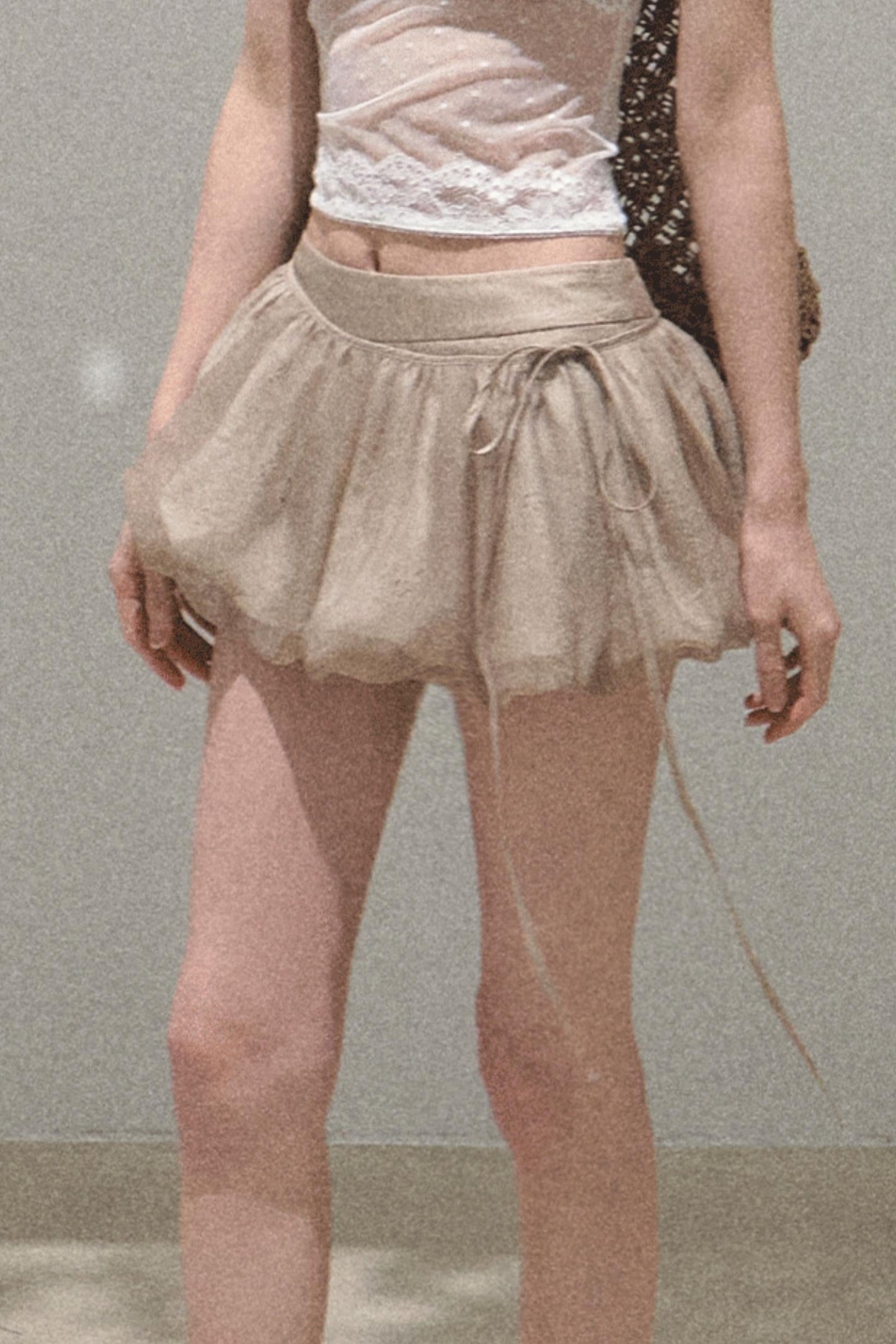 Floral Peplum Culottes Skirt Set