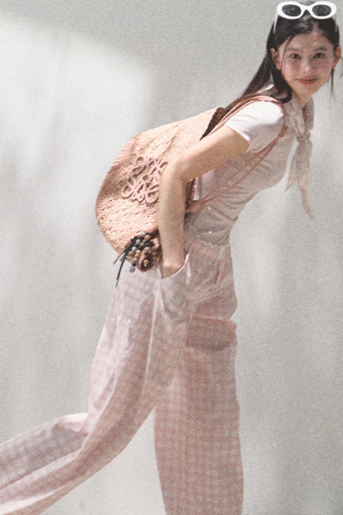 Wide-Leg Tencel Hemp Pants