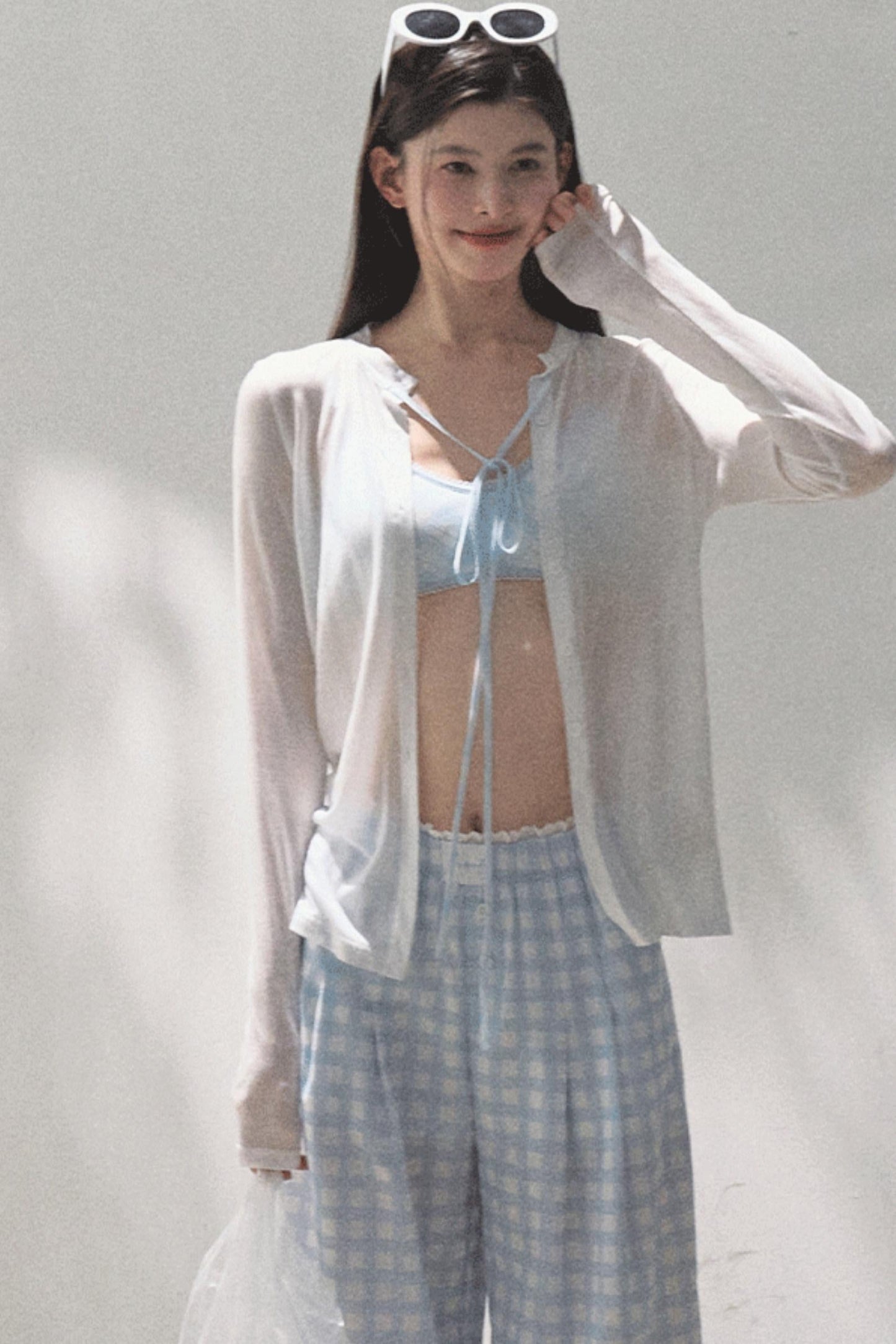 Wide-Leg Tencel Hemp Pants