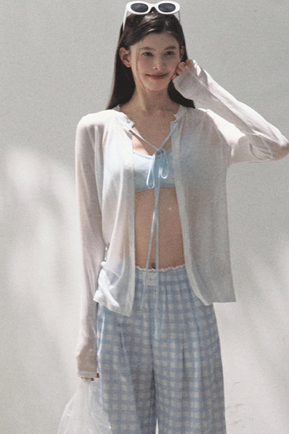 Wide-Leg Tencel Hemp Pants