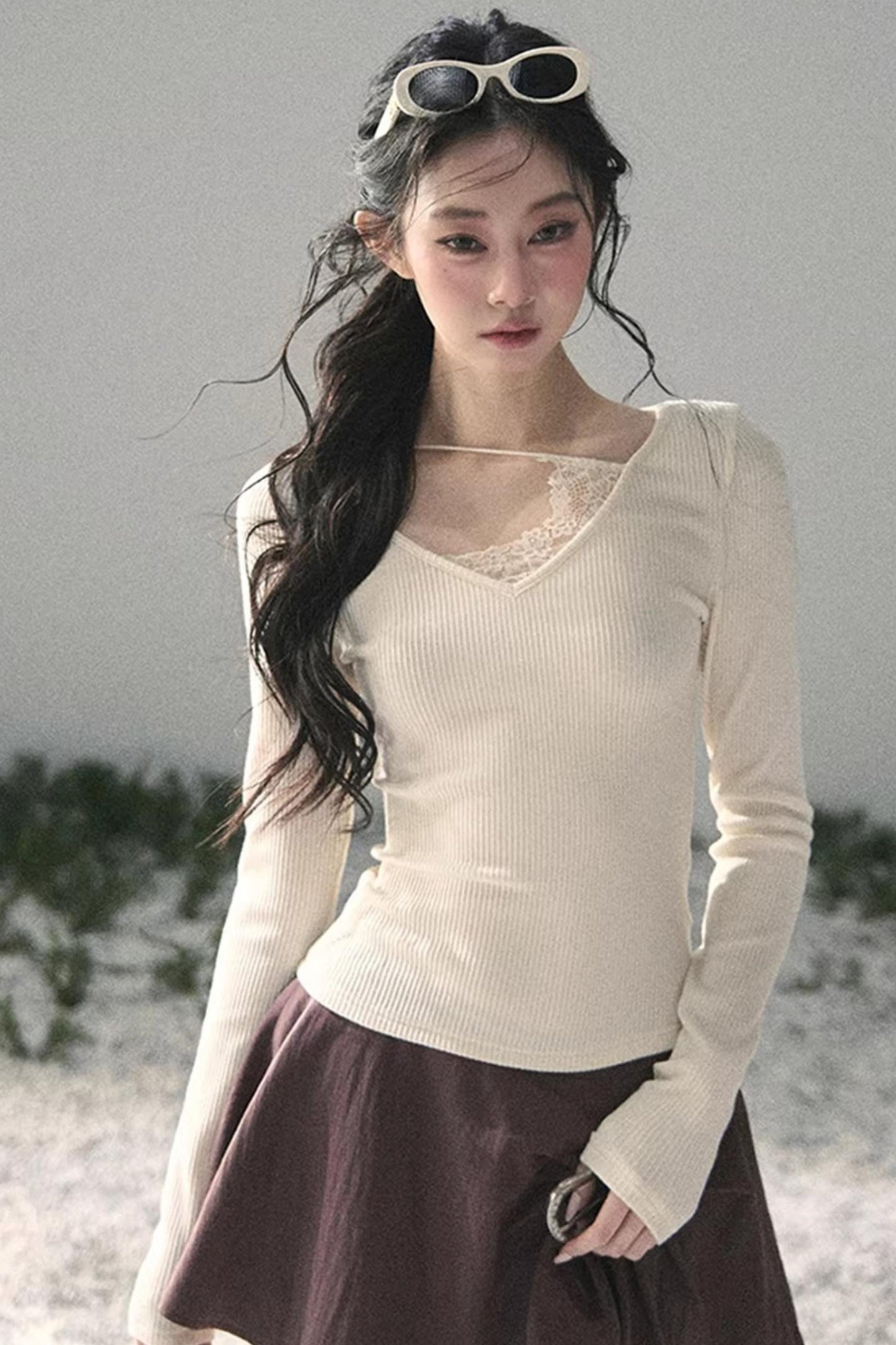 Day and Night Knitted Top