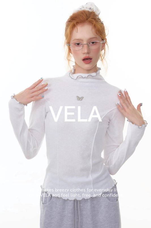 American Slim High Neck Top