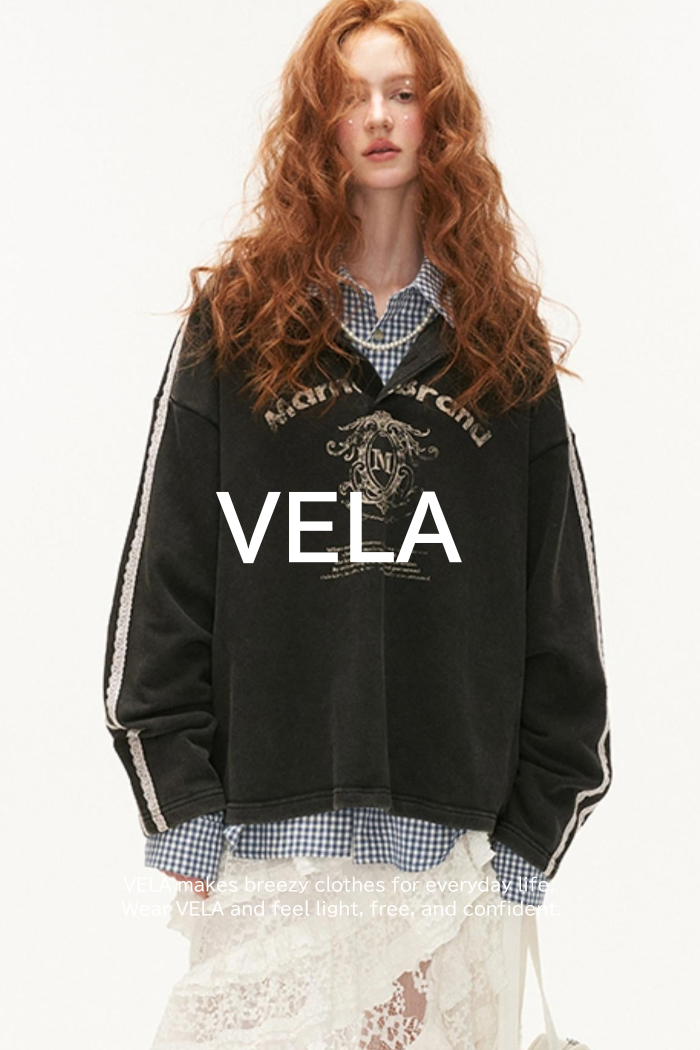 American Style Polo Sweatshirt