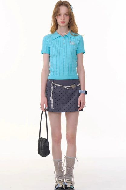 Summer Slim Fit Polo Tee