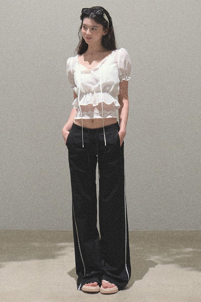 Windfold Bubble Sleeve Shirt