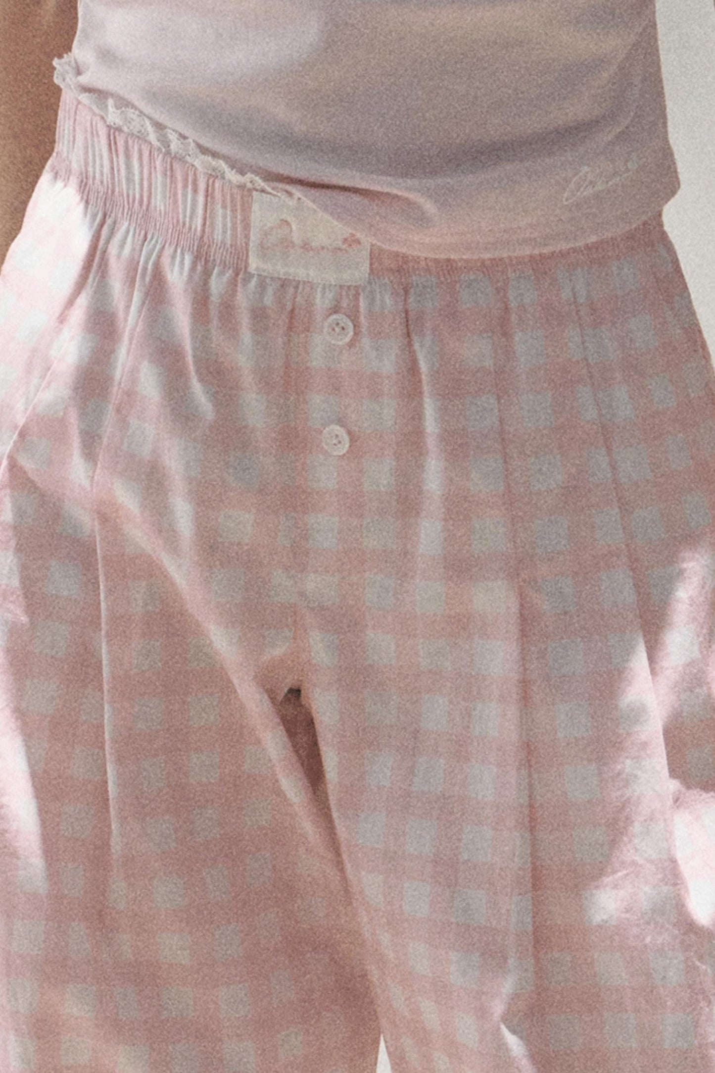 Wide-Leg Tencel Hemp Pants