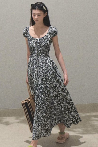 Blissful Tomato Leaf Dress