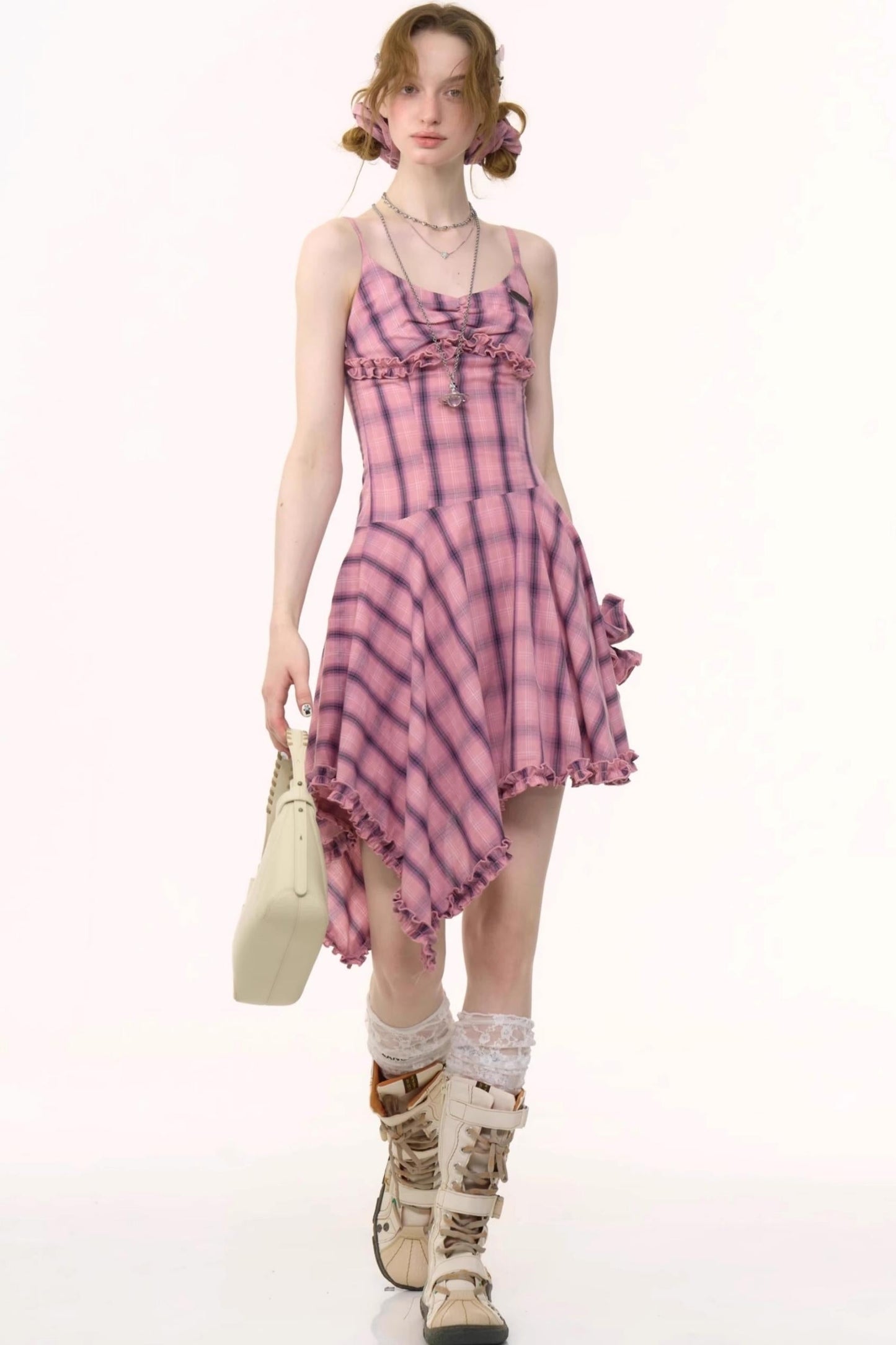 Summer Chic Plaid Dress