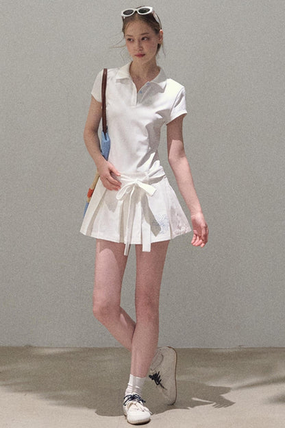 Cool Cotton Polo Skirt Set-Up