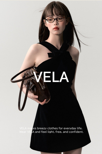 Sweet Content Bow Dress