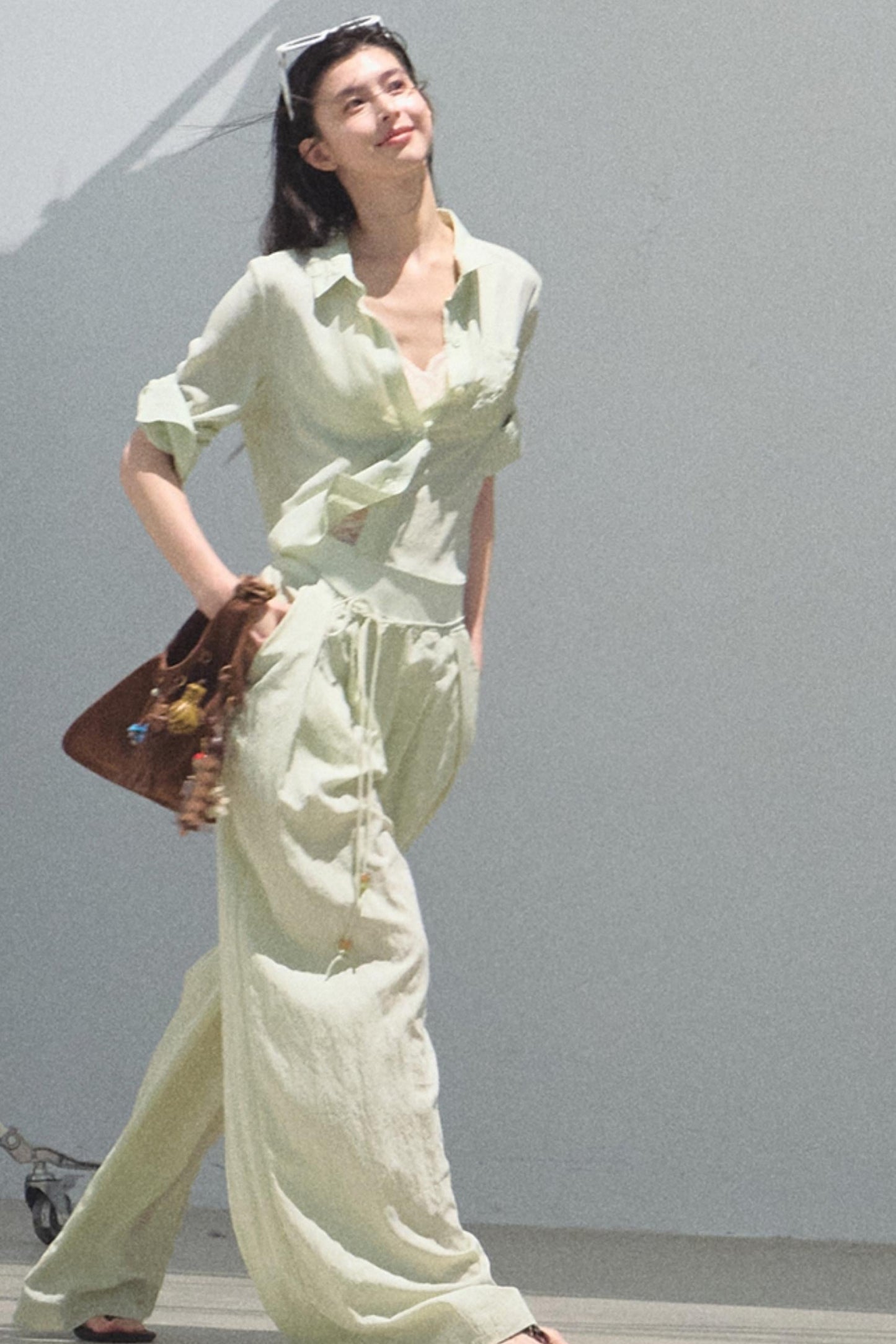 Lake Lyocell Beaded Shirt