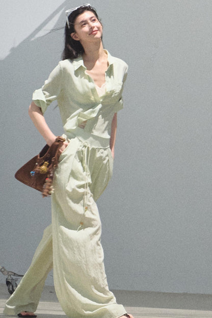 Lake Lyocell Beaded Shirt