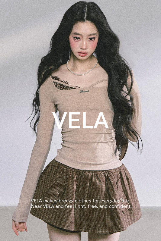 Wisdom Lace Long-Sleeved T-Shirt