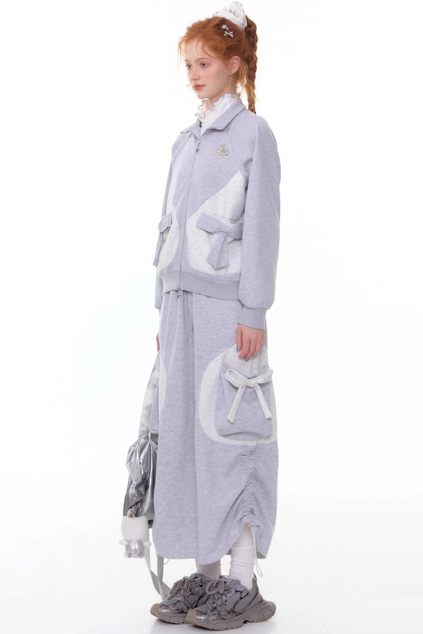 Autumn Design High Waist Skirt