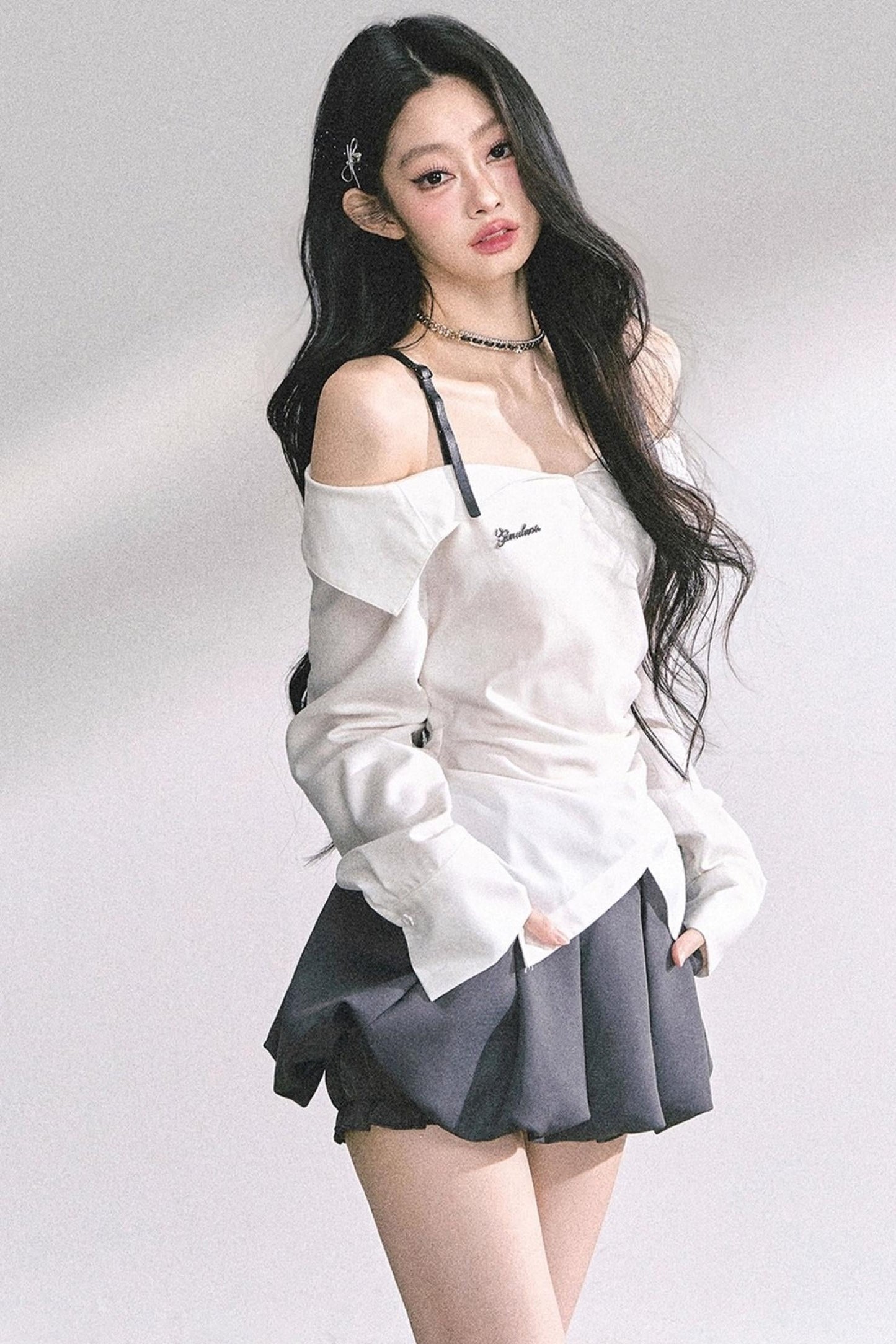 London One-Shoulder Shirt