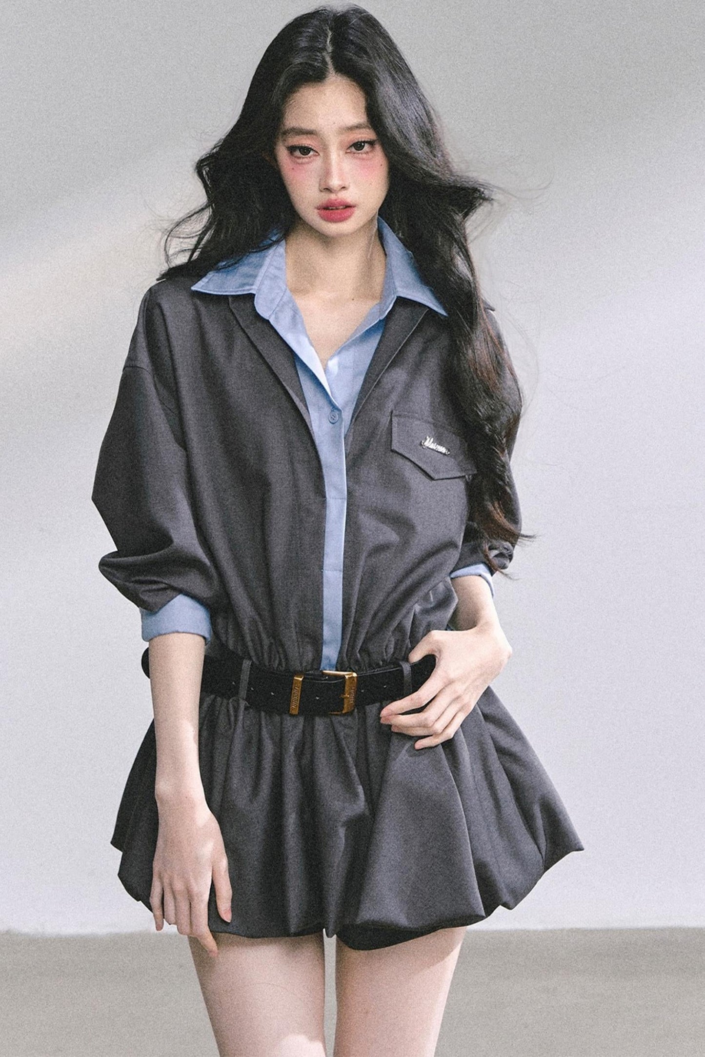 Autumn Bud Slim Dress Set-Up