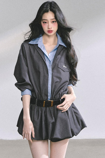 Autumn Bud Slim Dress Set-Up