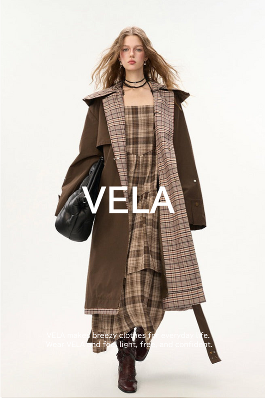 British College Stitched Trench Coat