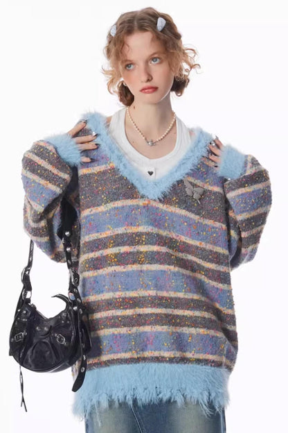 Gentle Vintage Stripe Sweater