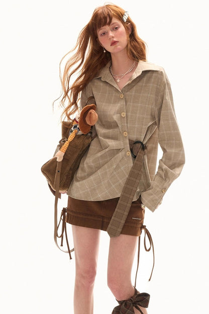 Vintage Slim Short Denim Skirt