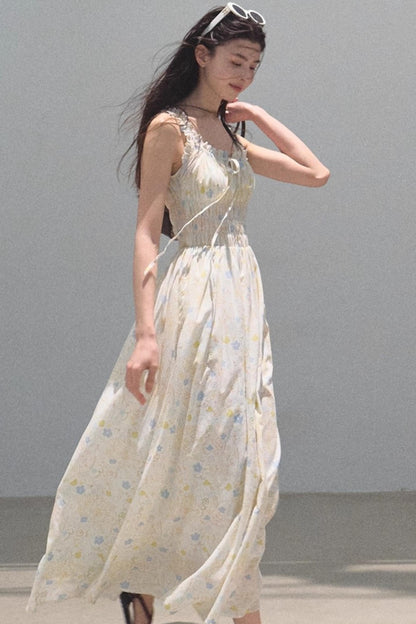 Bubbling Soda Printed Slip Dress
