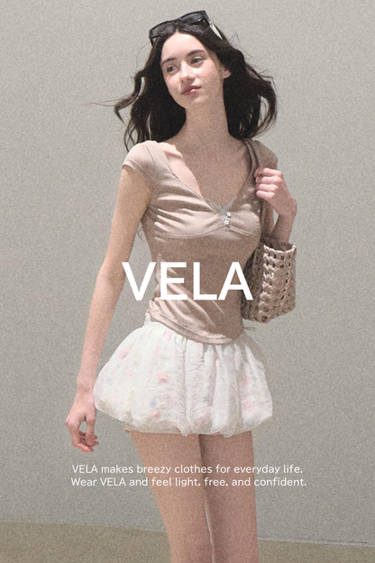 Whispering V-Neck Tee