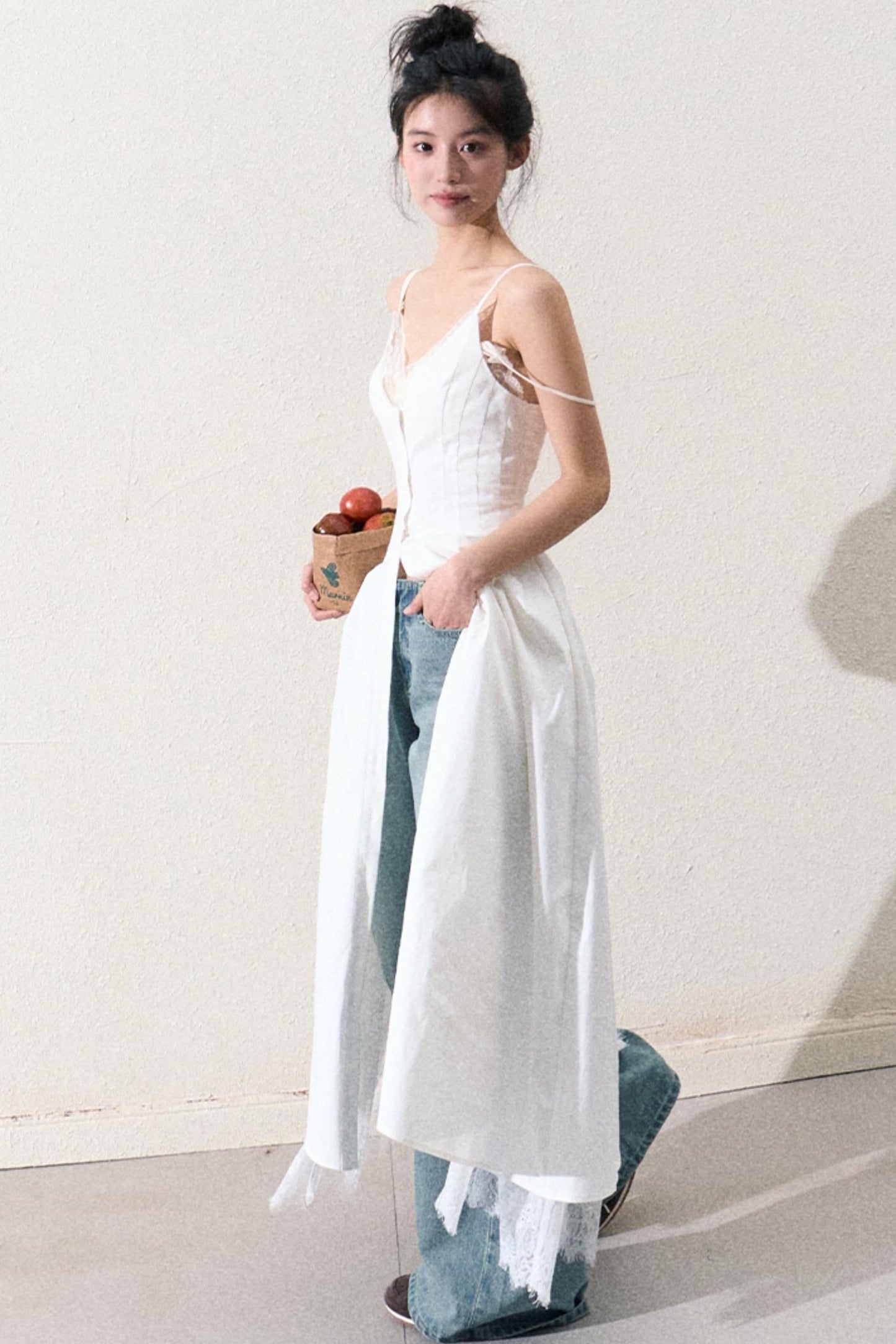 Elegant Waist Slip Dress