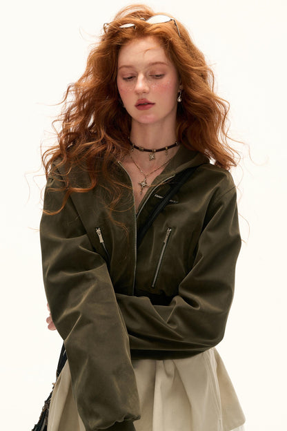 American Vintage Cropped Loose Jacket