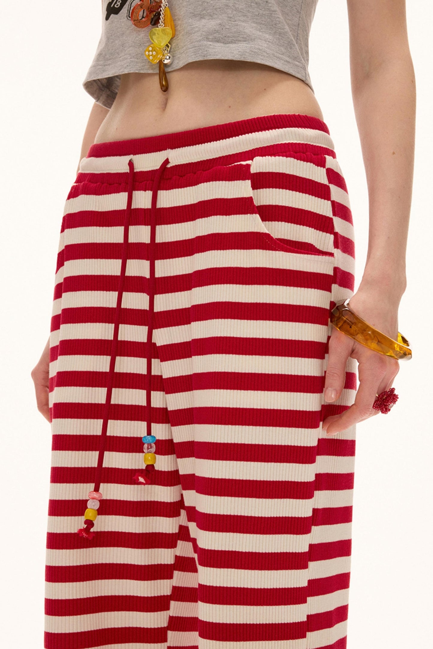 Summer Pink Wide Leg Pants