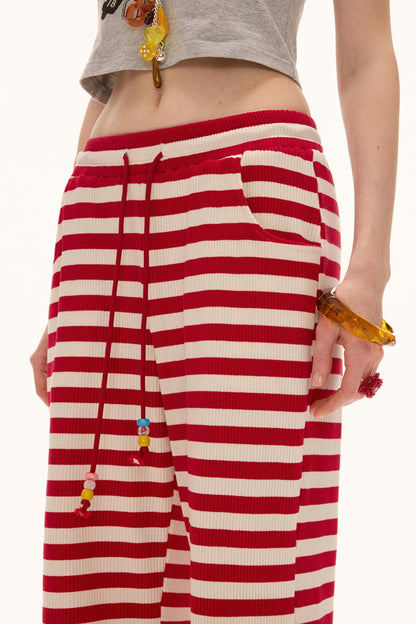 Summer Pink Wide Leg Pants