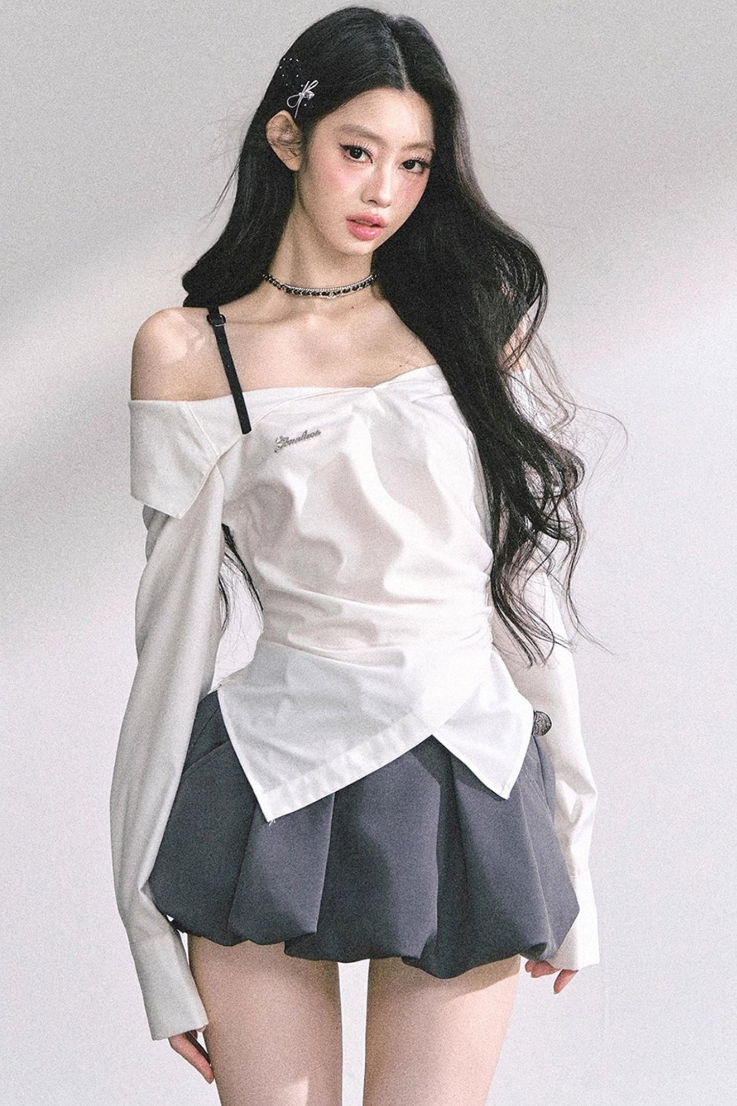 London One-Shoulder Shirt