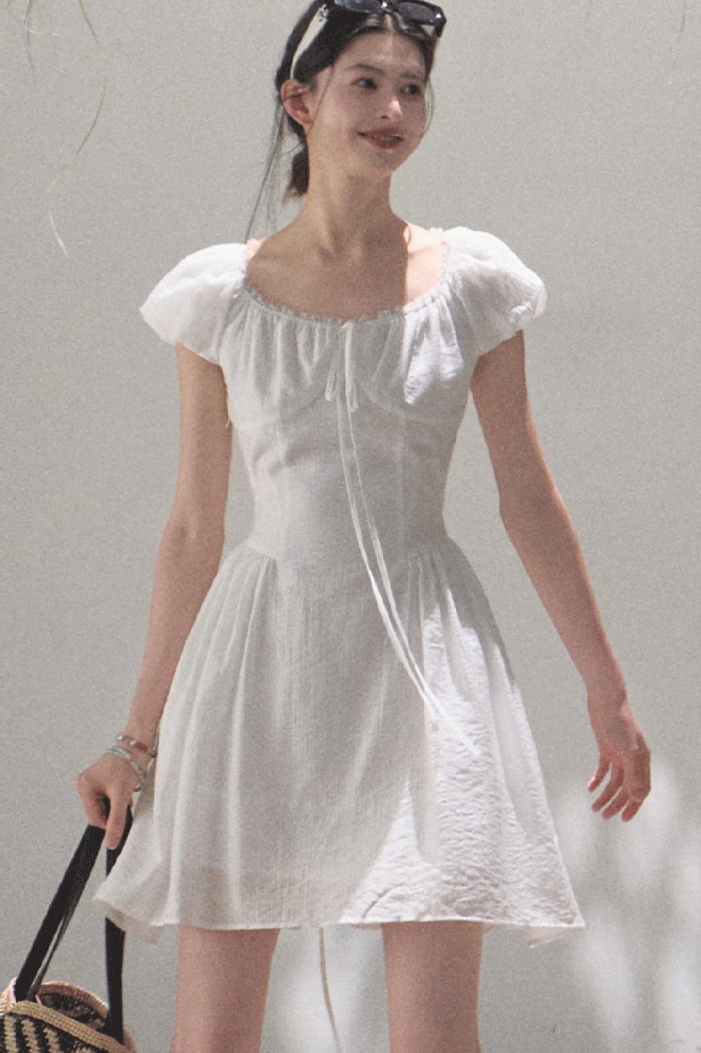 Radiant Cotton Dress