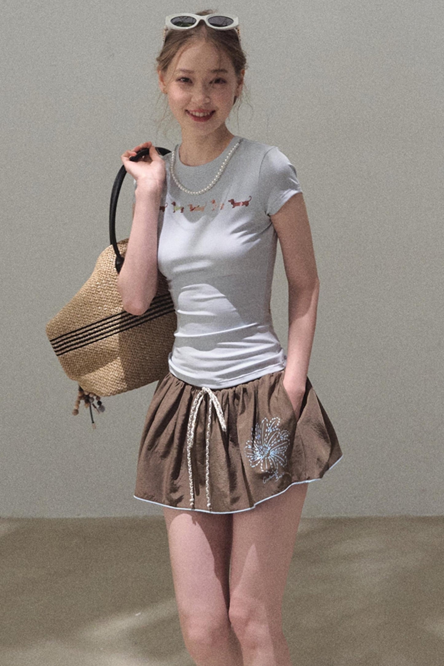 Copper Umbrella Skirt