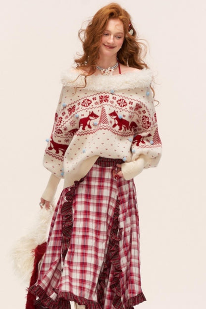 Fox Fair Island Knitted Sweater