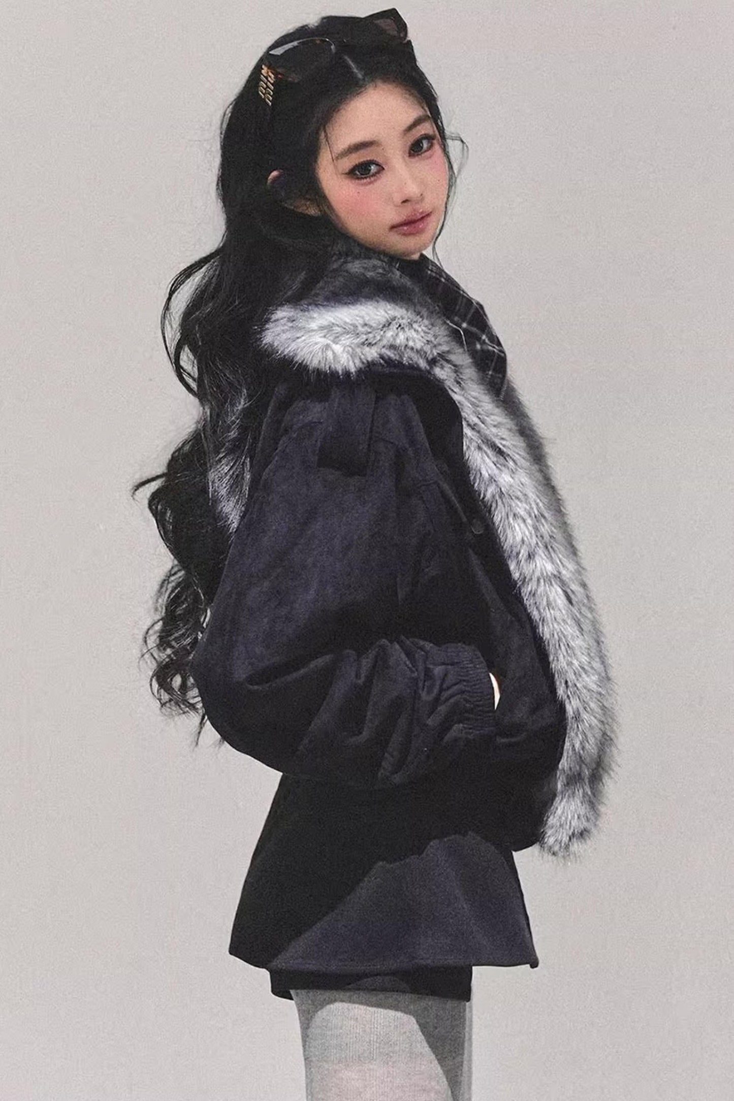 Plaid Padded Cotton Jacket