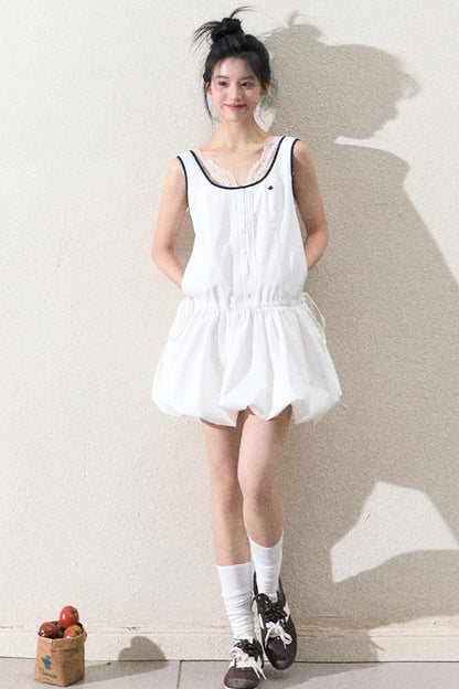 Sporty Chic Bud Skirt Dress