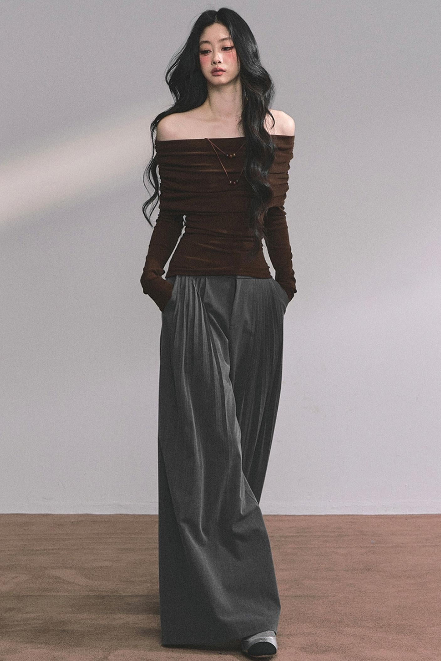 Slimming Waist Design Top