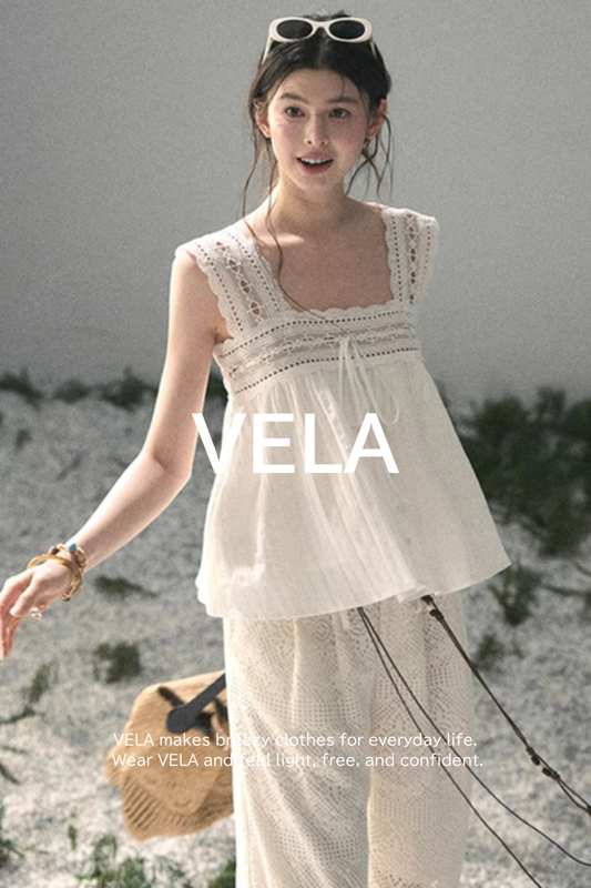 Summer Lace Transparent Blouse