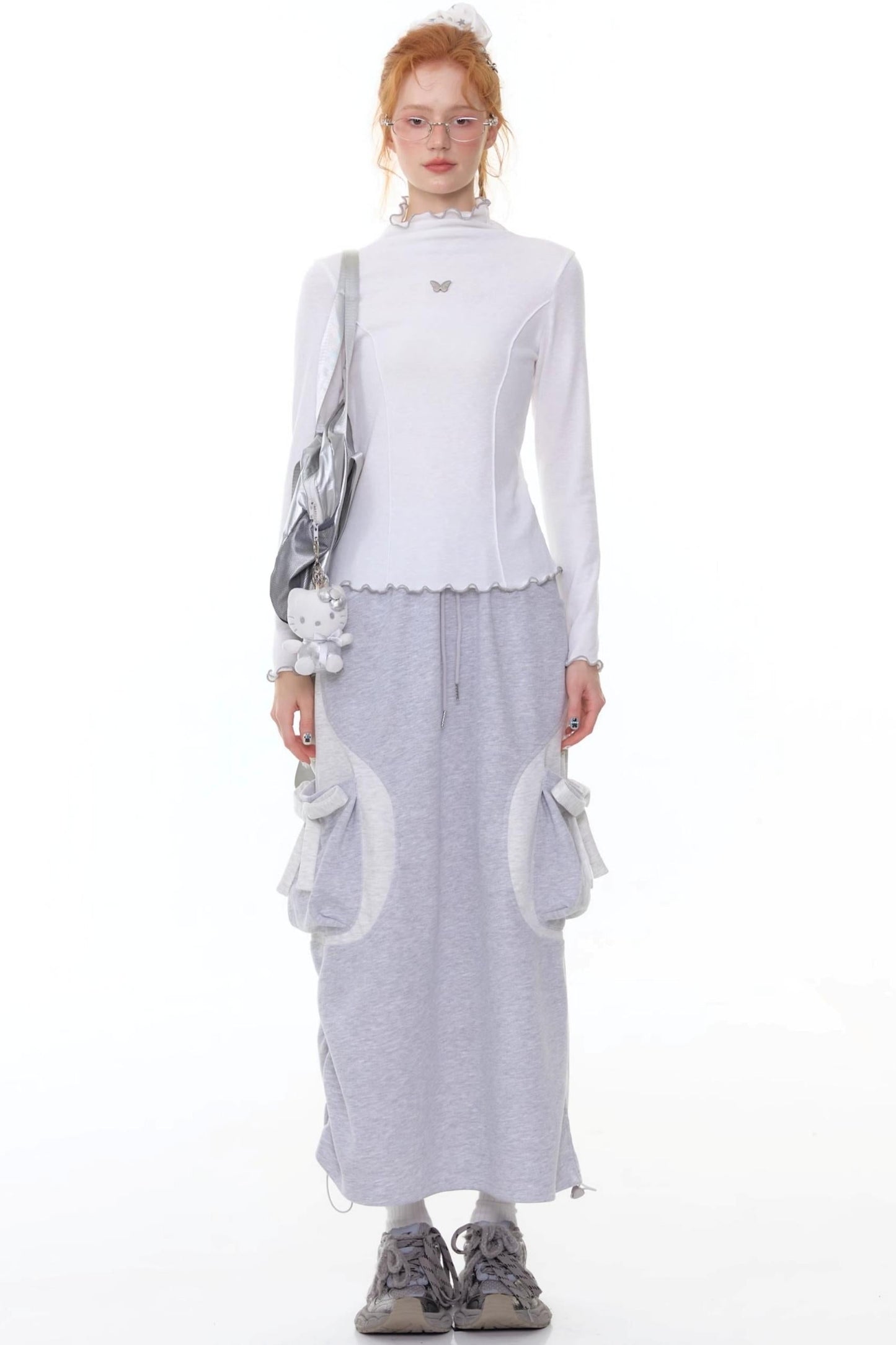 American Slim High Neck Top