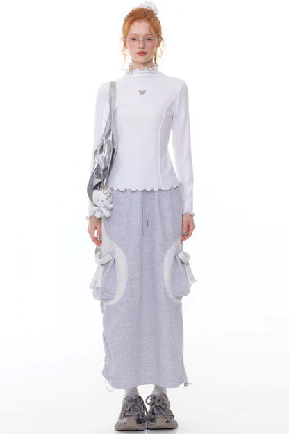 American Slim High Neck Top