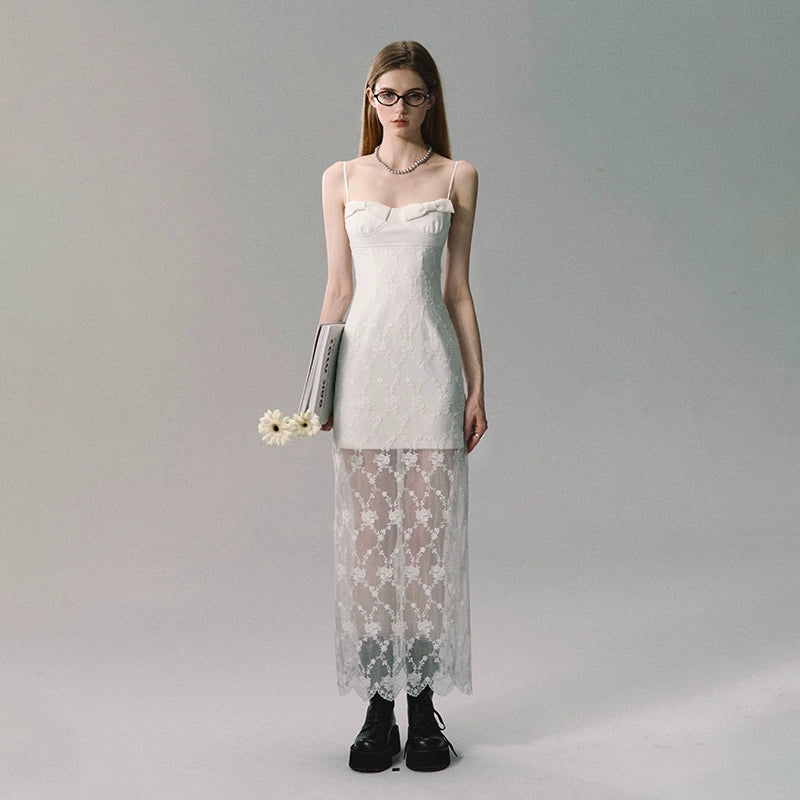 Lace Heavy Industry Maxi Dress