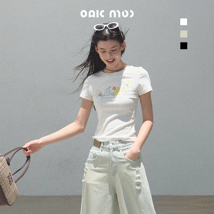 Skin-friendly Crewneck T-Shirt